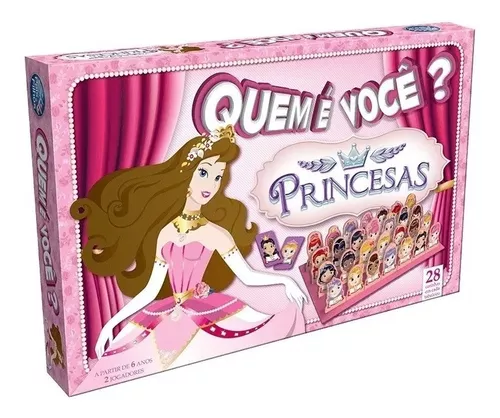 Jogo Quem É Você Princesas?cara A Cara Menina Diversão