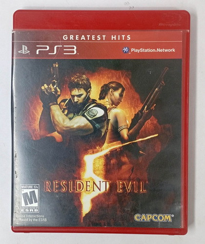 Resident Evil 5 Greatest Hits Playstation 3 Ps3 D Rtrmx Vj