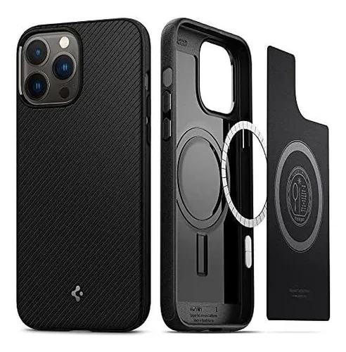 Funda Spigen Slim Armor Cs Para iPhone 13 Pro - Negro