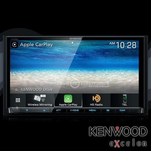 Pantalla Kenwood Dmx907s Carplay Android Auto Wireless + Cam