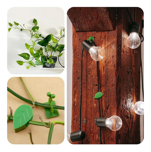 80 Clips De Pared Para Plantas Trepadoras, Soporte Para Enre
