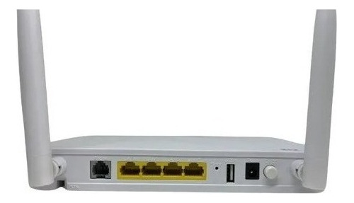 Enrutador Onu Gpon Zte F670l Wifi AC 2,4 g/5 g Mimo 5 dbi Blanco