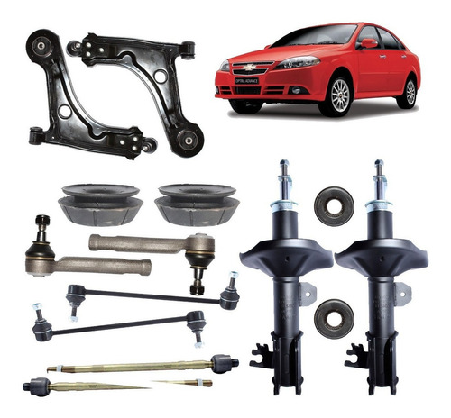 Kit Suspension Para  Chevrolet Optra 1.8 C18sed Dohc 2004-09