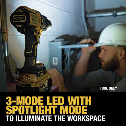 Taladro De Martillo Inalámbrico Max Xr Dewalt 20v Xr, Sin Es