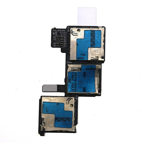 Flex Cable Lector Sim Sd Compatible Con Samsung S4 I9502