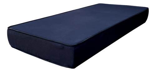 Colchón Una Plaza Espuma Adaptativa Negro - 188x78x19 cm: Comodidad y Soporte Óptimos para Camas y Sommiers 90kg - Antiacaros Eco Friendly Mulata Montevideo