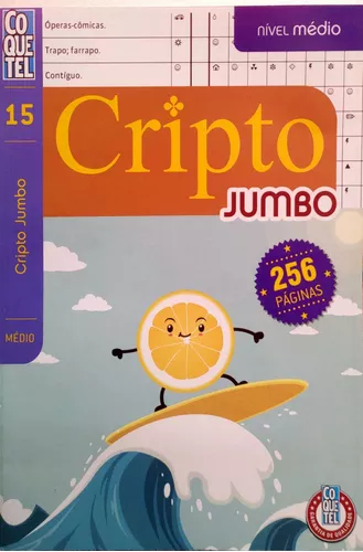 Livro Coquetel Palavras Cruzadas Jumbo Nível Médio Ed 15 - RioMar Aracaju  Online