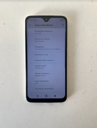 Imagen 8 de 8 de Motorola Moto G7 64 Gb Blanco 4 Gb Ram + Cargador