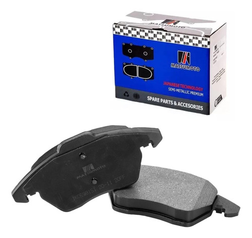 Pastillas De Freno Delanteras Skoda Spaceback 2014 - 2020
