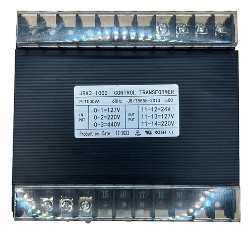 Transformador De Control 1000va 440v
