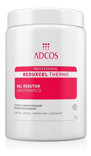 Adcos Reduxcel Thermo Gel Redutor Crioterápico 1kg