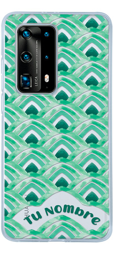 Funda Para Huawei Mujer Acuarela Con Tu Nombre