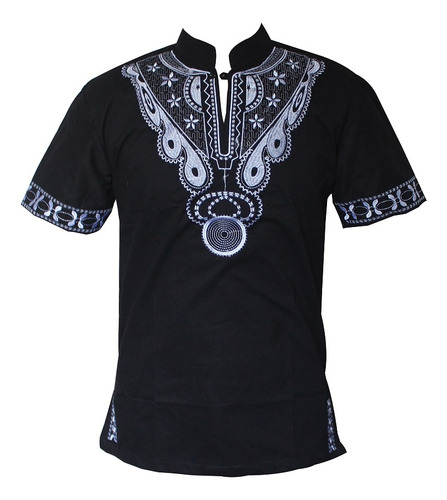 Camisa Dashiki Para Hombre, Blusa Africana Haute Ibal