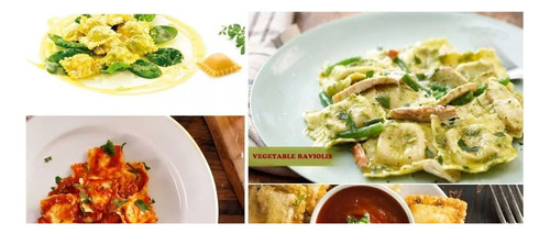 Raviolera Placa Molde Para Ravioles De Plástico Color Blanco
