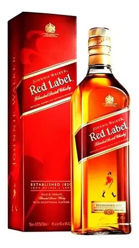 Johnnie Walker Red Label 1136ml・760ml Red Label Whisky Johnnie Walker 750ml | Parcelamento sem juros
