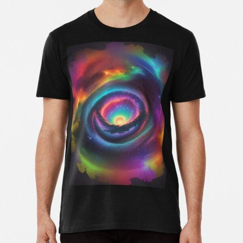 Remera A Rainbow Hole Algodon Premium