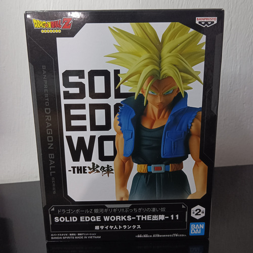 Figura Dragon Ball Z Solid Edge Works Trunks Super Saiyan (Usado)