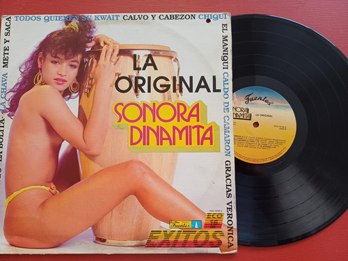 Sonora Dinamita-lp Nacional-discos Fuentes-1991-cumbias (Usado)