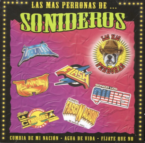 Las Mas Peroonas De Sonideros- Cd Nuevo (15 Canciones) 