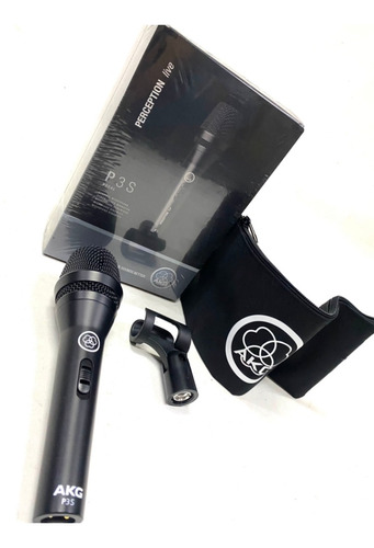 Microfone Profissional Dinâmico Akg P3s Novo Original