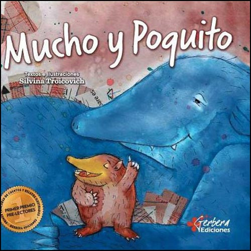 Mucho Y Poquito - Imprenta Mayuscula, De Troicovich, Silvina. Editorial Gerbera, Tapa Blanda En Español