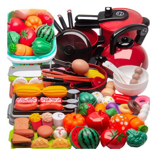 Juego De Juguetes De Cocina De Simulación Para Niños De 74 P