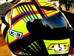 Capacete Monster 46 Performance Antiscratch + Brinde