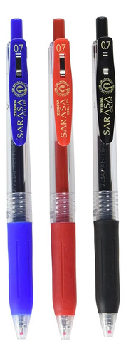 Bolígrafo Lapiceras Zebra Set 3 U Multi