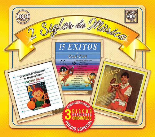 2 Siglos De Musica Compañia Infantil / Cri-cri / Chabelo 3cd