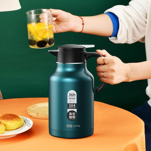 . Hervidor De Agua Con Aislamiento Térmico De 2.3l Plata