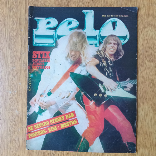 Revista Pelo 149 Stix Riff Plus Mestre Gillan Who Pet Green 