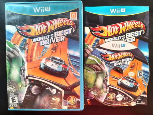 Hot Wheels World's Best Driver Nintendo Wii U Original Fisic