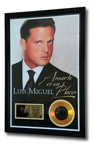 Cuadro Decorativo Luis Miguel Amarte Es Un Placer