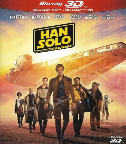 Han Solo Una Historia De Star Wars 3d (bluray 3d)