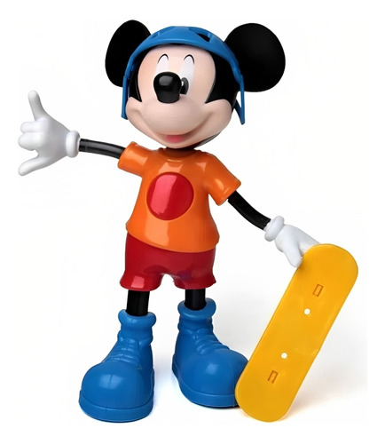 Mickey Mouse Skatista Radical Com Som Disney Junior 900 Elka
