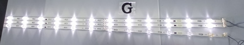 V0t7 500sma R0 3 Tiras De 12 Leds Samsung Un50tu7000f (Usado)