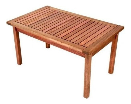 Mesa Lateral Para Jardim Madeira Maciça Taj Cedro Acwt