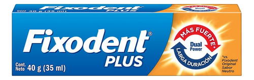 Fixodent crema adhesiva Plus Oral-b