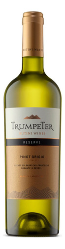 Vino Trumpeter reserve pinot grigio 750ml blanco	