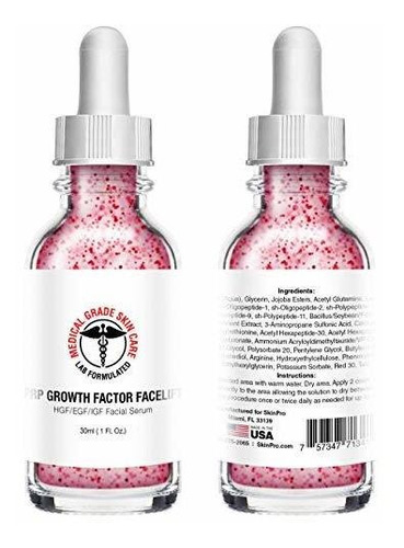 Medical Grade Skin Care Prp Growth Factor Facelift - Epiderm