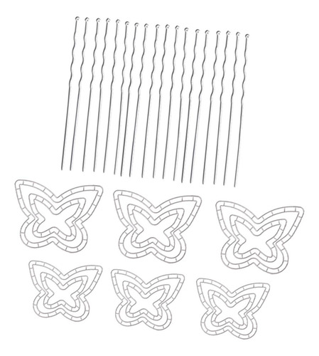 Marco Para Hacer Coronas Florales, Suministros 6x Mariposa