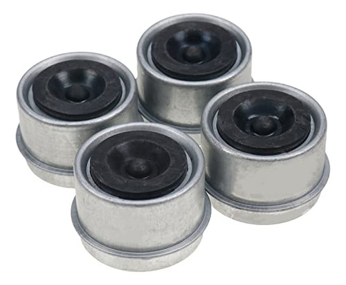 4pcs 1.98  Inch Trailer Axle Wheel Hub Dust Cap Cup Cov...