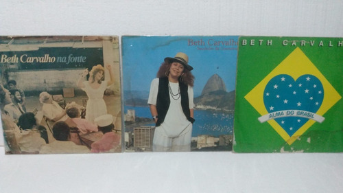 Lp Beth Carvalho - Coleção De 10 Discos De Vinil (Usado)