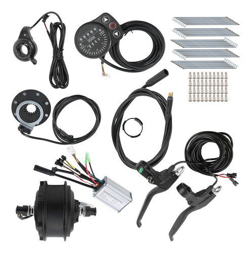 Set De Conversión De Motor De 36 V Para Bicicleta Eléctrica,