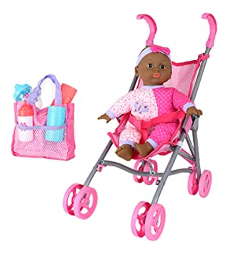 Dream Collections 14  Baby Doll Con Juego De Cochecito - Afr