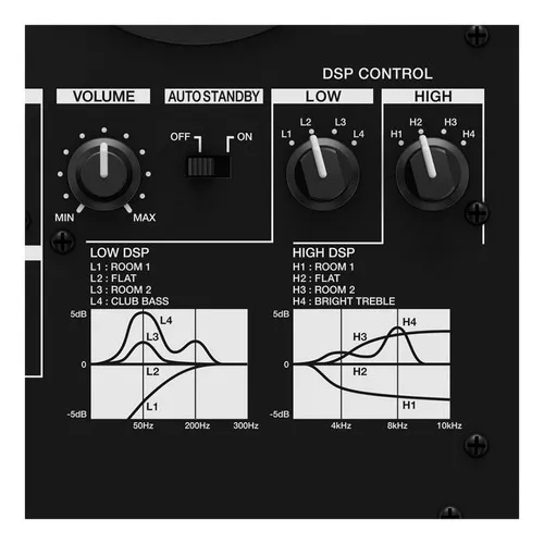 Par De Monitores Profesional Dj 8 Amplificado Pioneer Vm80