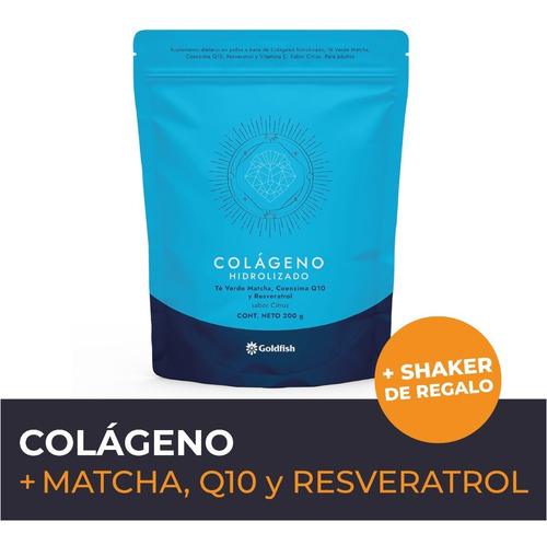 Plan 60 Dias - Colágeno Goldfish Hidrolizado + Shaker Regalo