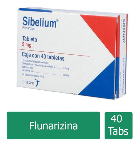 Sibelium 5 Mg Caja Con 40 Tabletas