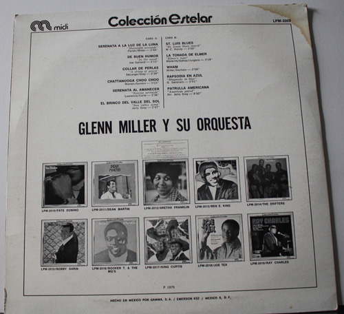 Disco Vinil Glenn Miller Orchestra Coleccion Estelar (Usado)