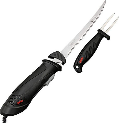 Rapala Cuchillo De Filete Elctrico, Negro